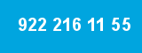 922 216 11 55 922 216 11 55